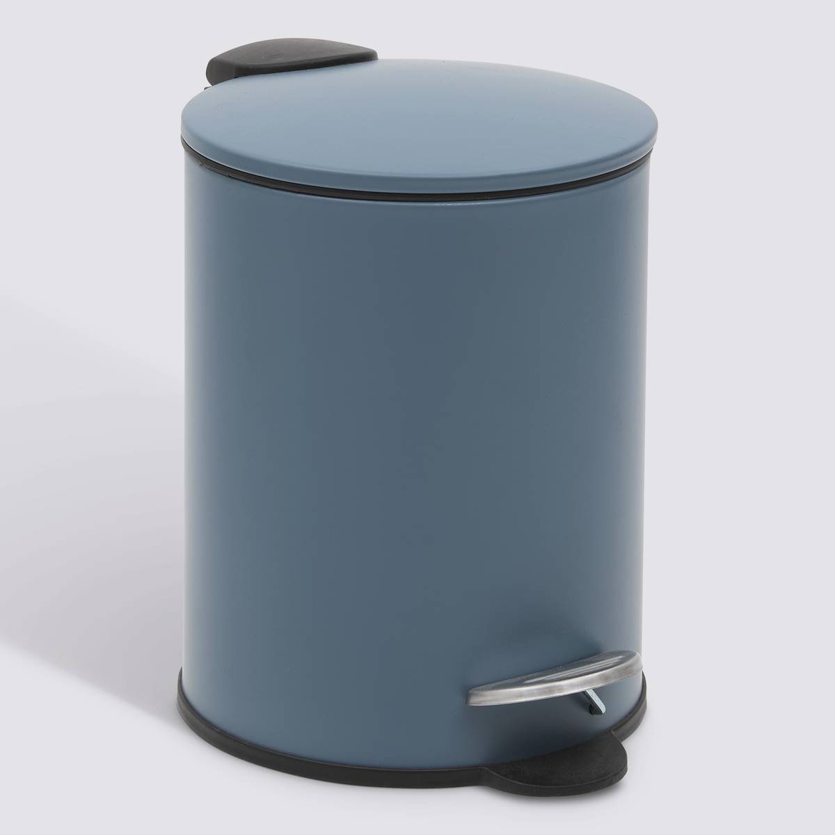 Poubelle manuelle soft close, 2,7l, bleu Colorama