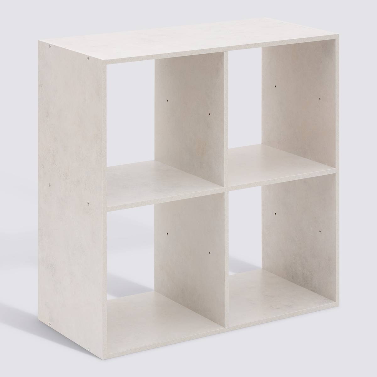 Étagère 4 cases, travertin Mix'n modul