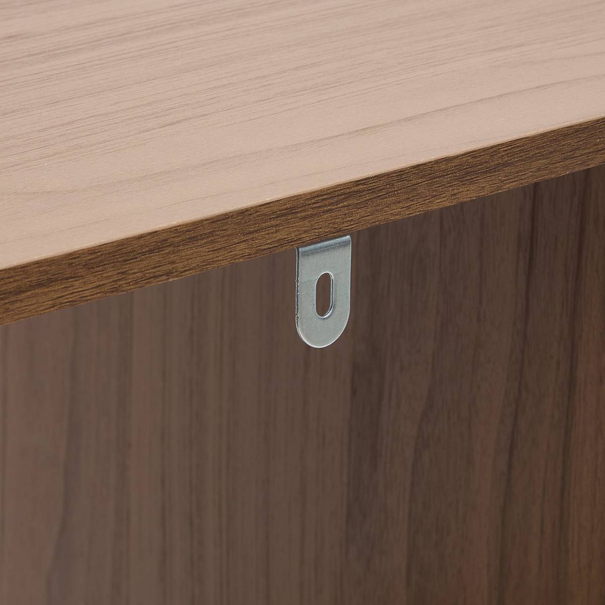 Étagère 6 cases, marron Mix'n modul