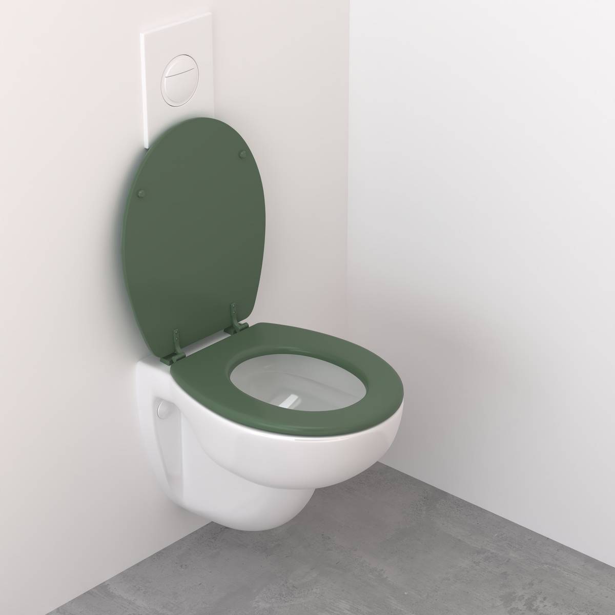 Abattant wc, ficus Colorama