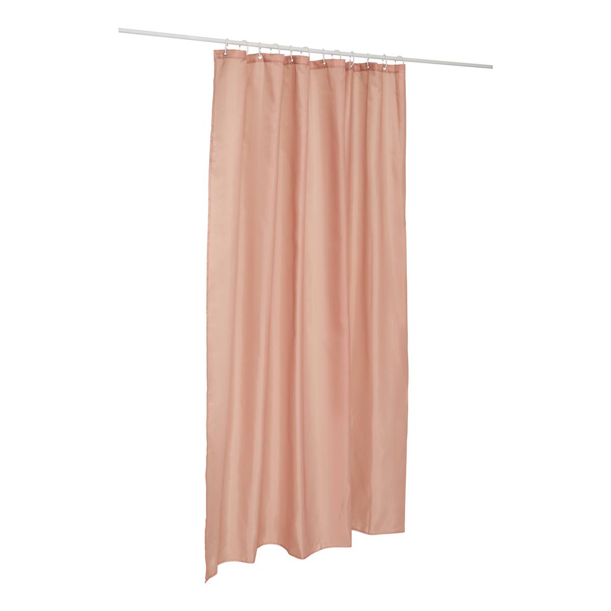 Rideau de douche, 180x200 cm, rose blush Colorama