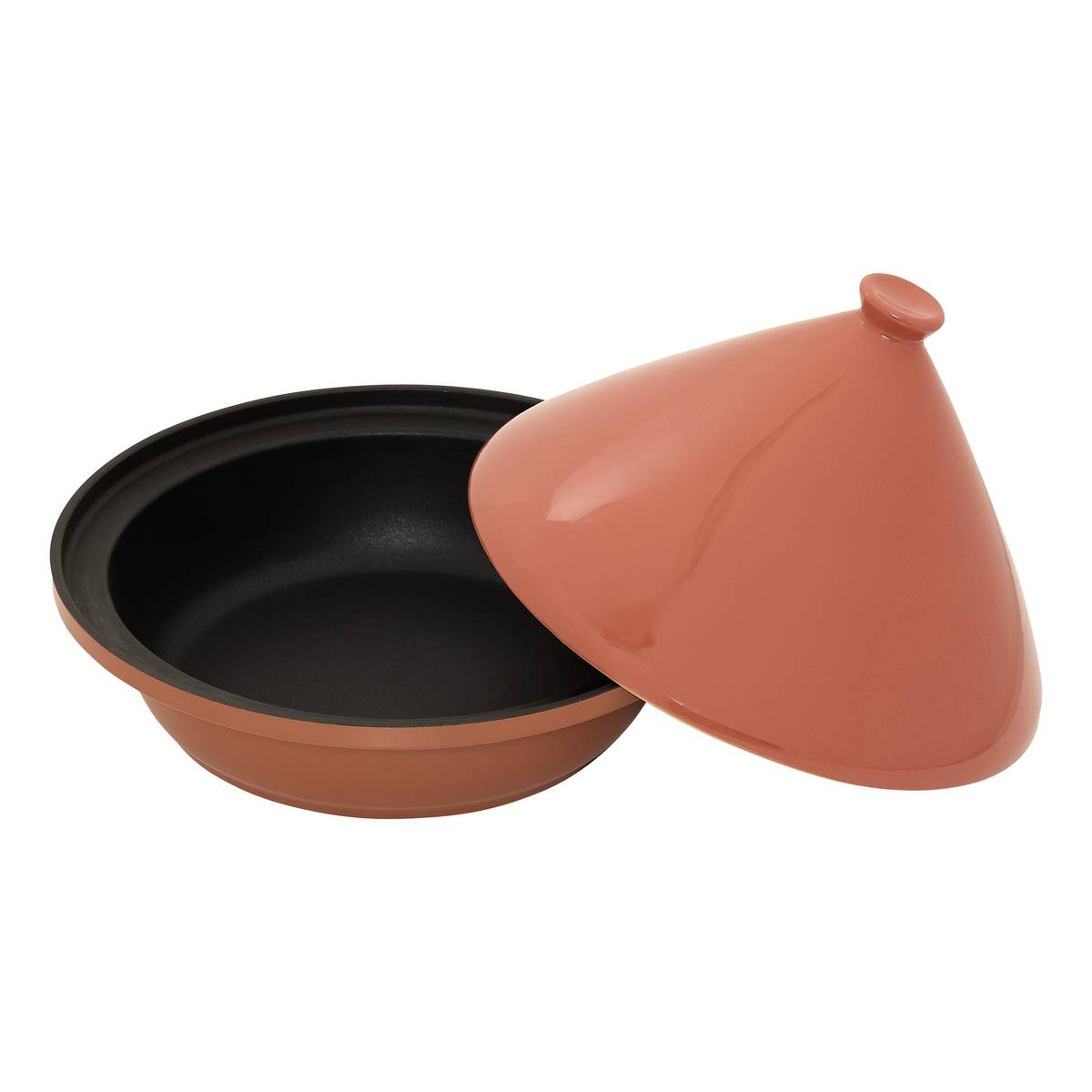 Tajine, grès, d.30,2 x h.22,3 cm Magma
