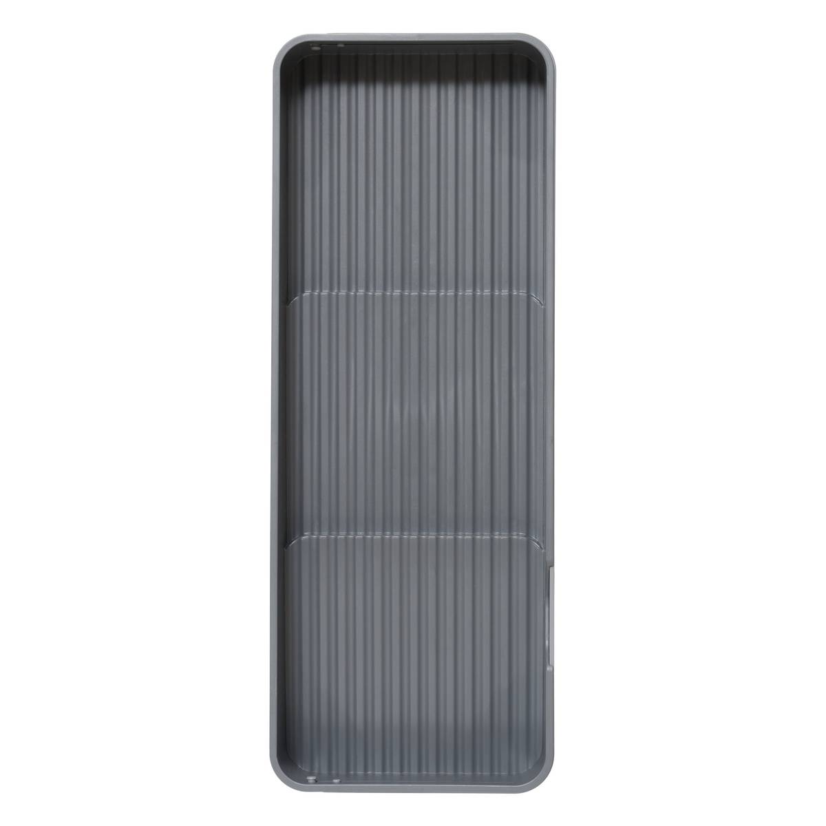Support à épices extensible pour tiroir, 39,1x14,7 cm, gris Neo
