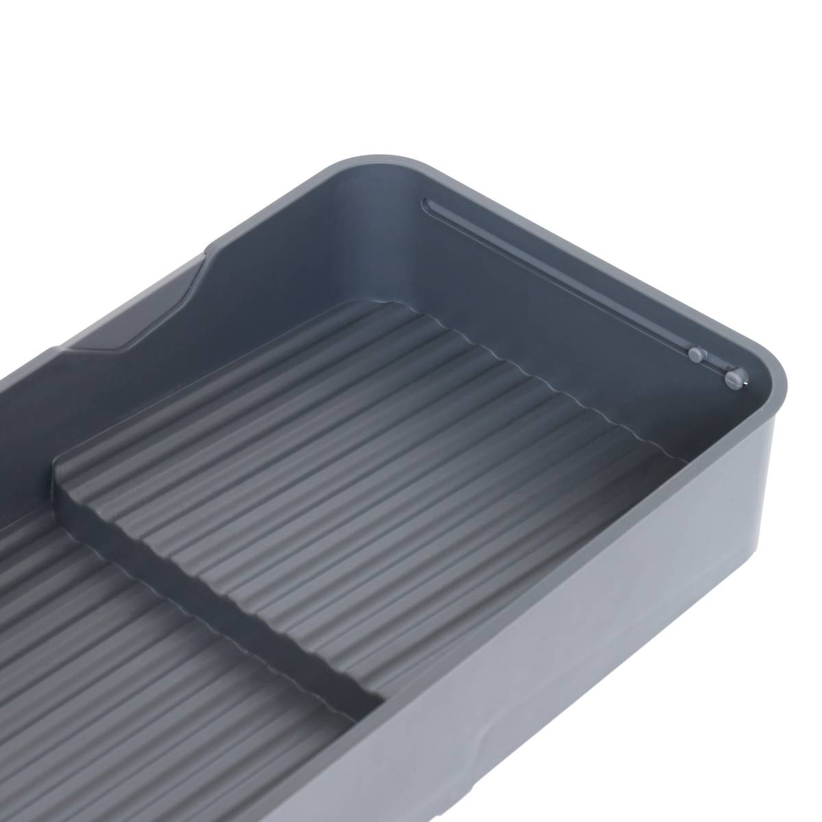 Support à épices extensible pour tiroir, 39,1x14,7 cm, gris Neo