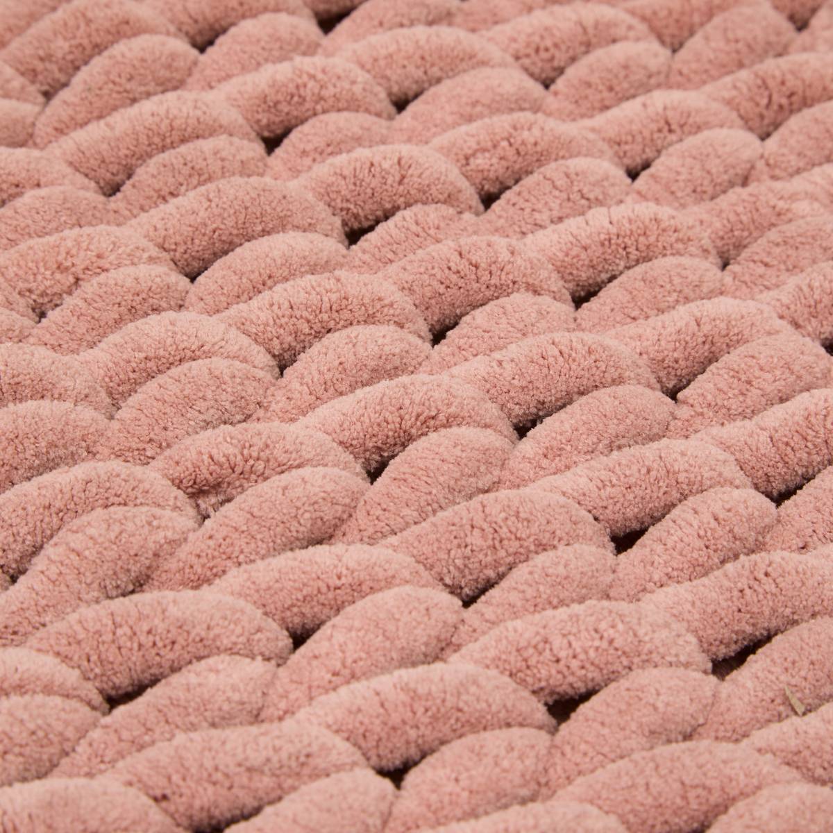 Tapis epais 75x50 blush color 