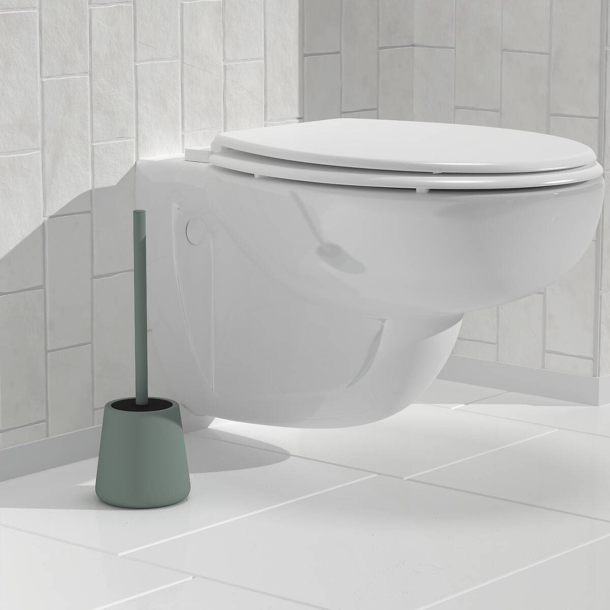 Brosse wc ficus rub color 