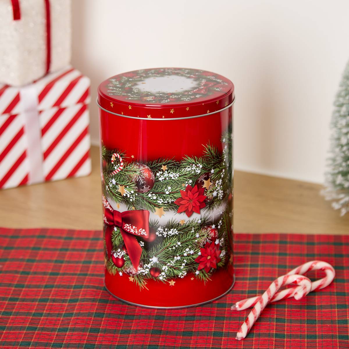 Boite gateaux rondes noel asr 