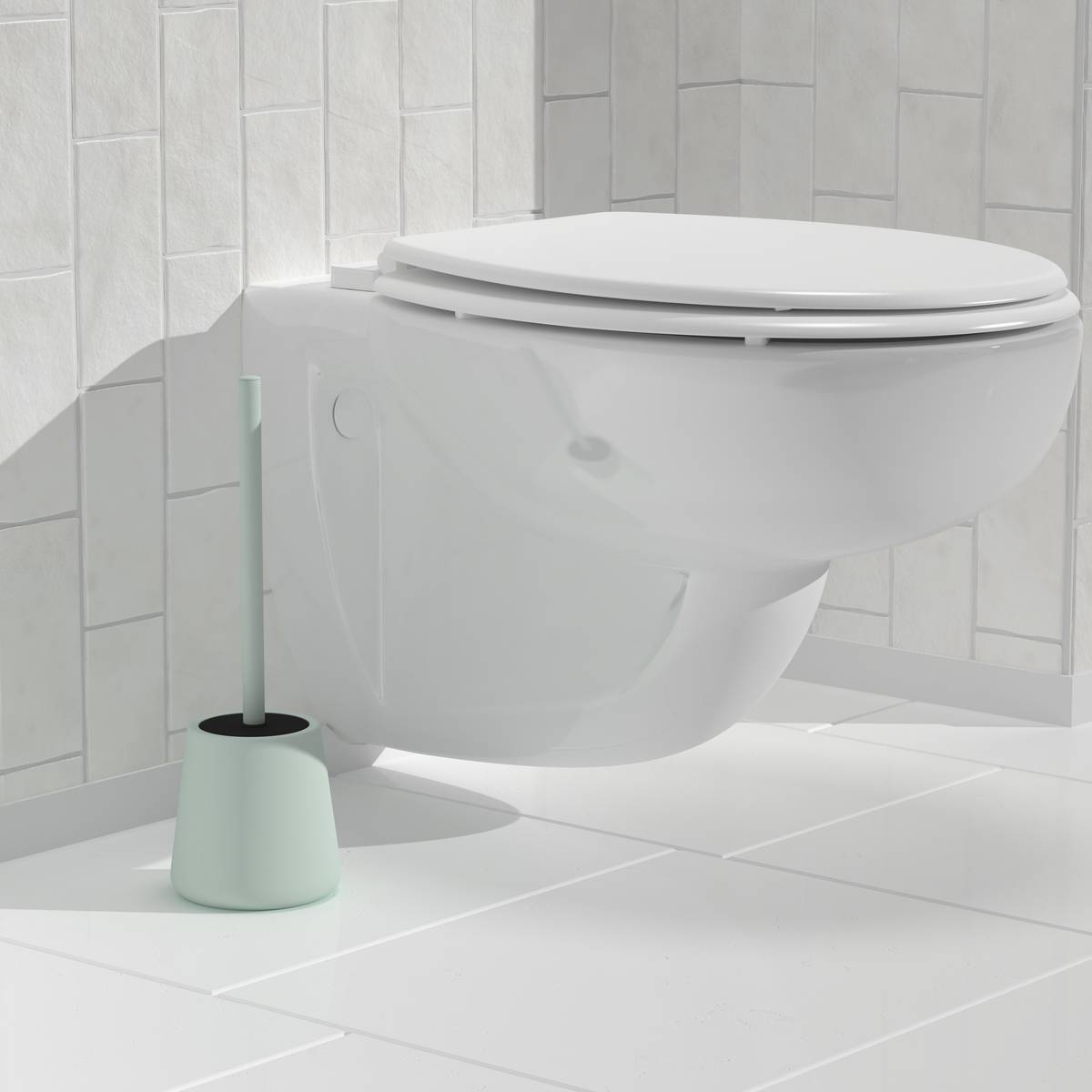 Brosse wc, d.11,5 cm, vert céladon Colorama