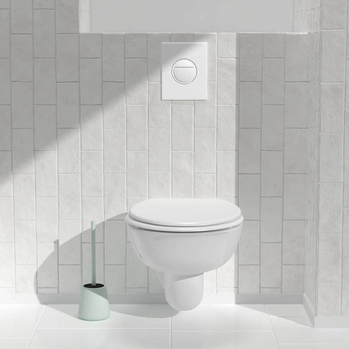 Brosse wc, d.11,5 cm, vert céladon Colorama