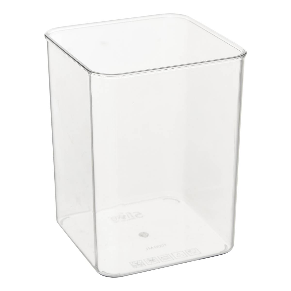 Boite carre bam/pet 1l eske 