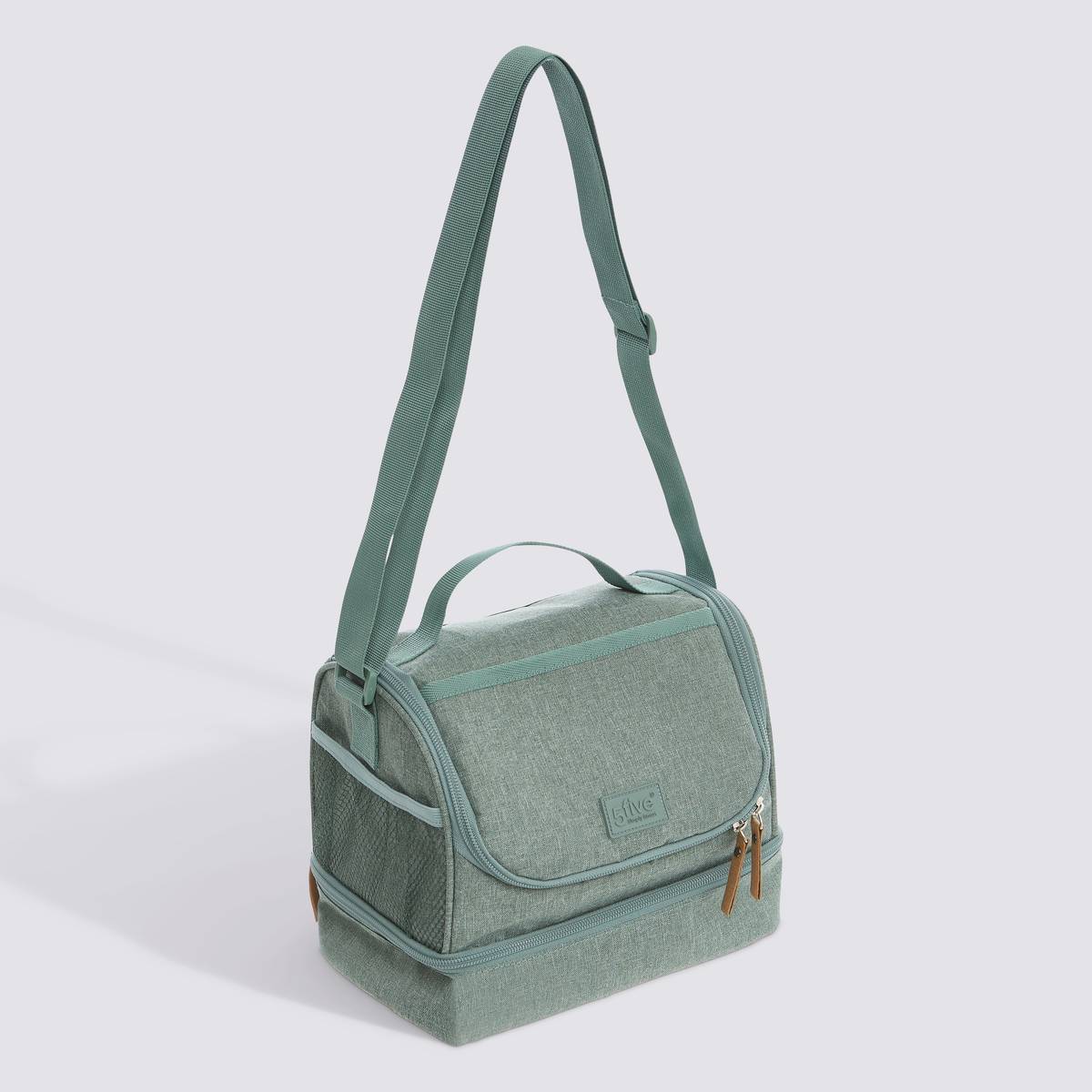 Sac repas iso 8.5l poche vert 