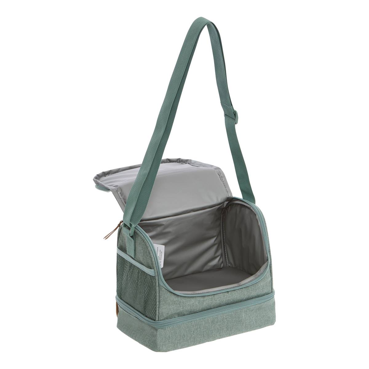 Sac repas iso 8.5l poche vert 