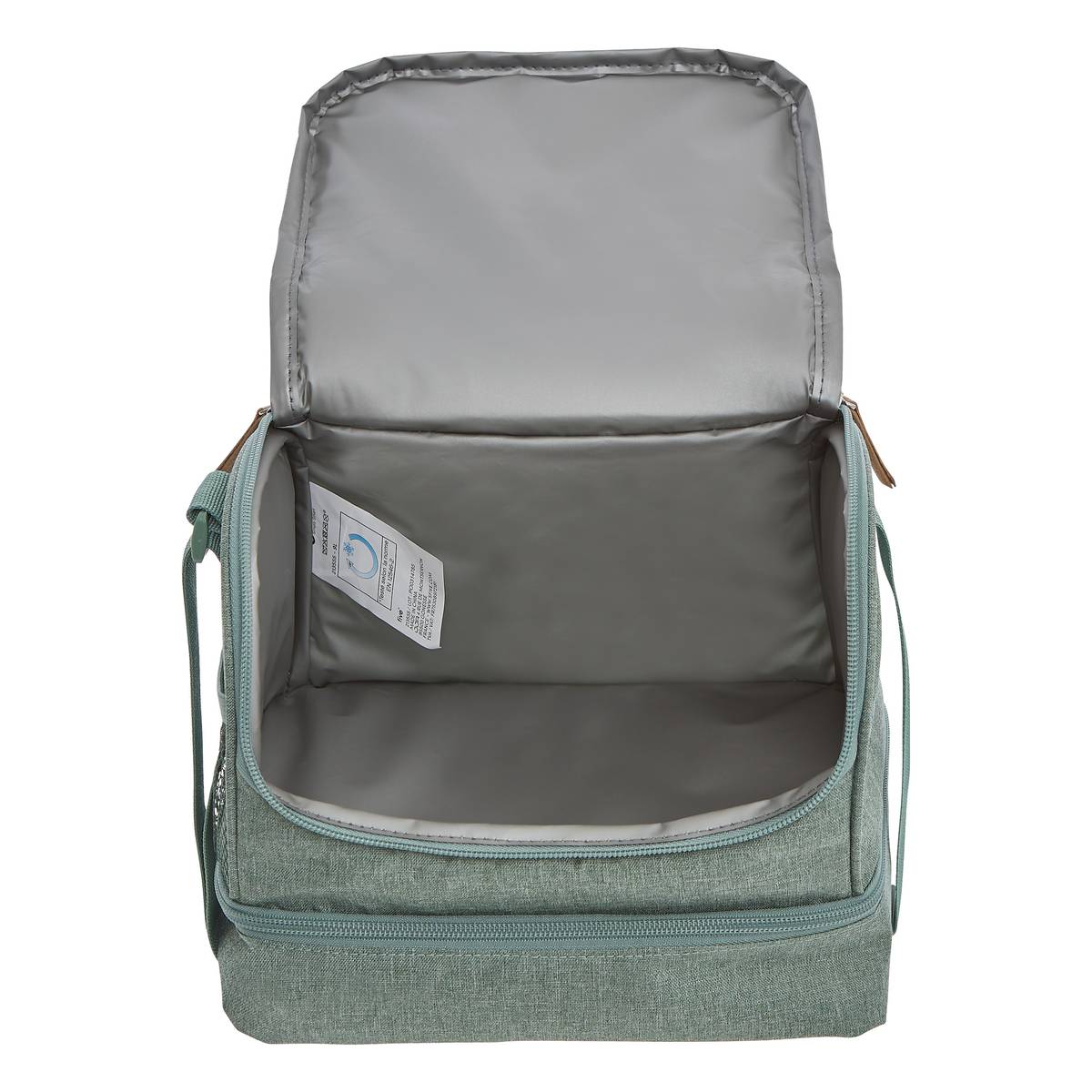 Sac repas iso 8.5l poche vert 