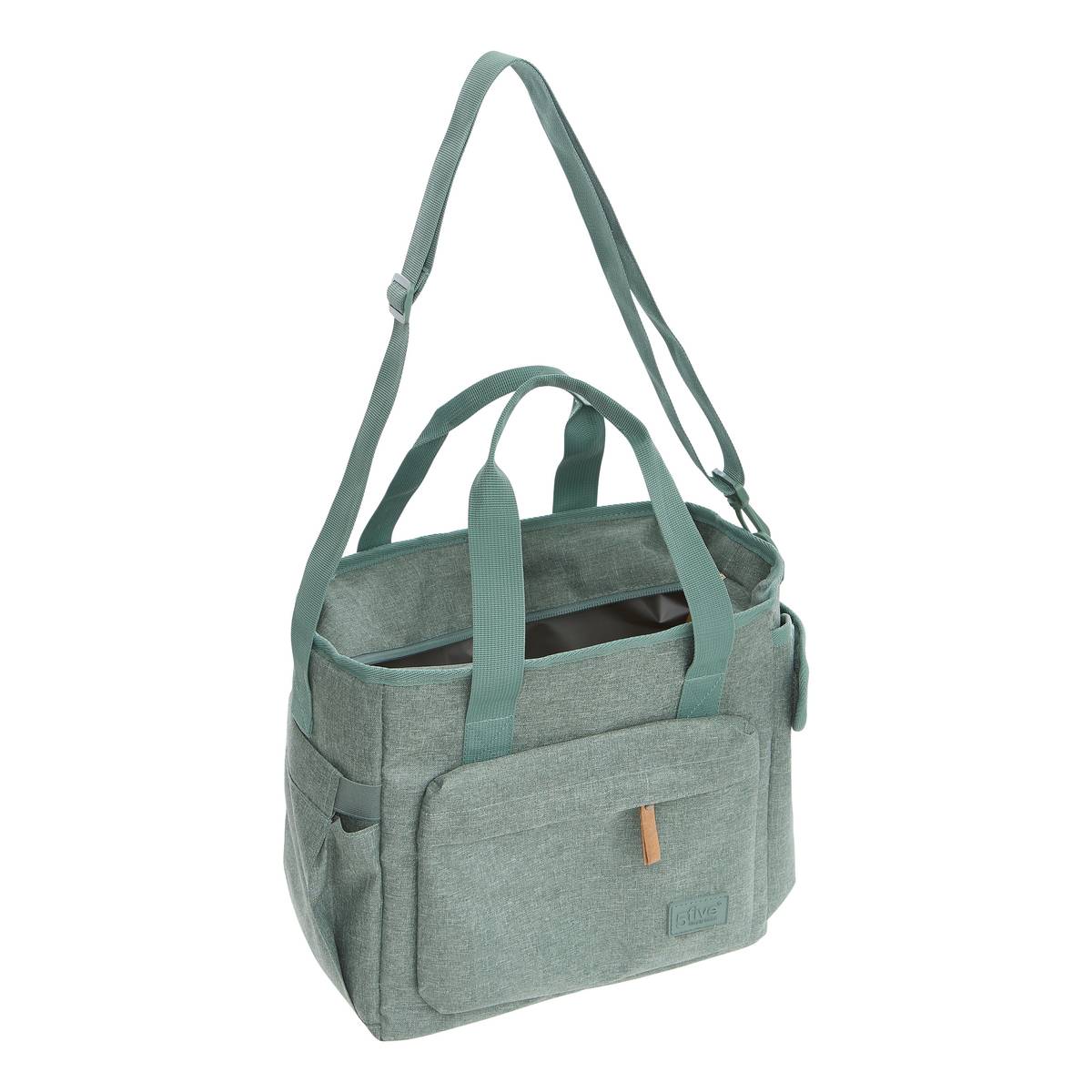 Sac repas iso 12.5l poche vert 