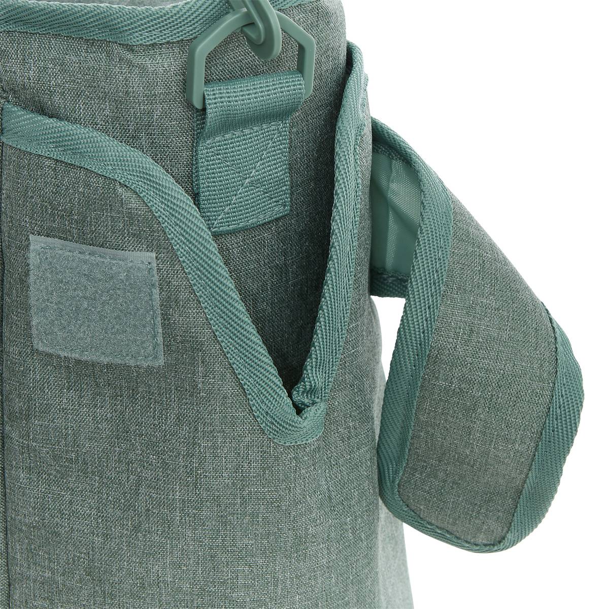 Sac repas iso 12.5l poche vert 