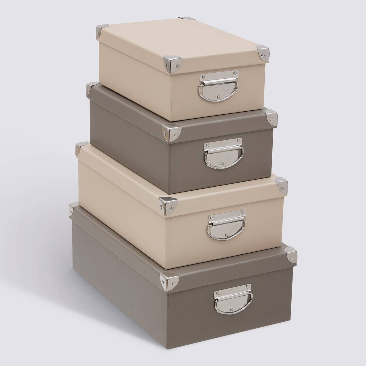 Boite x4 uni box'beige ass 