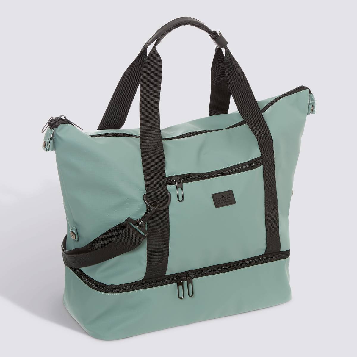 Sac weekend 40x30x20cm vert 