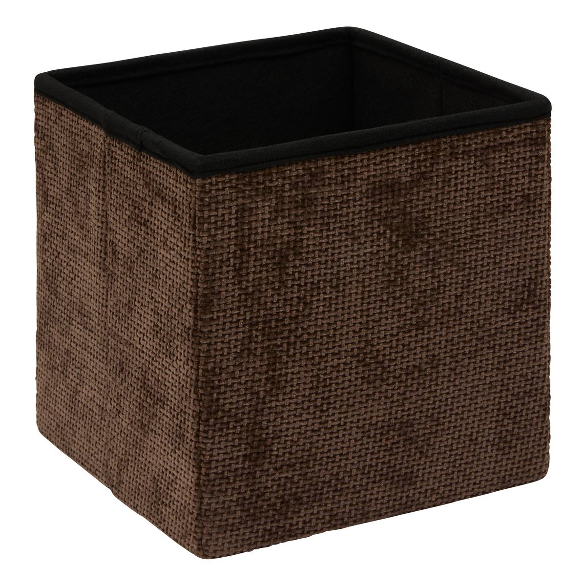 Pouf 31x31 choco velvy 