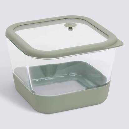 Boîte de conservation, 2l, verre borosilicate Siliglass