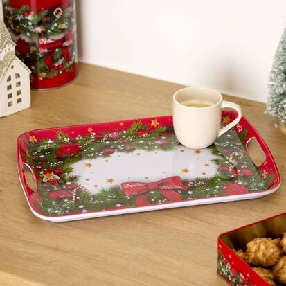 Plateau mela 33x22 noel ass 