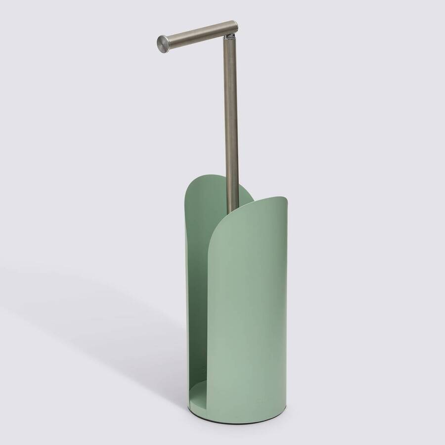Dérouleur avec réservoir, h.60 cm, vert céladon Colorama