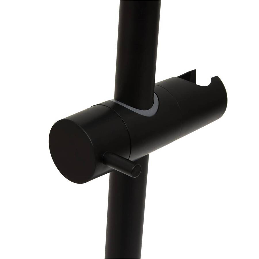 Colonne de douche, 3 pièces, h.73,5 cm, noir 