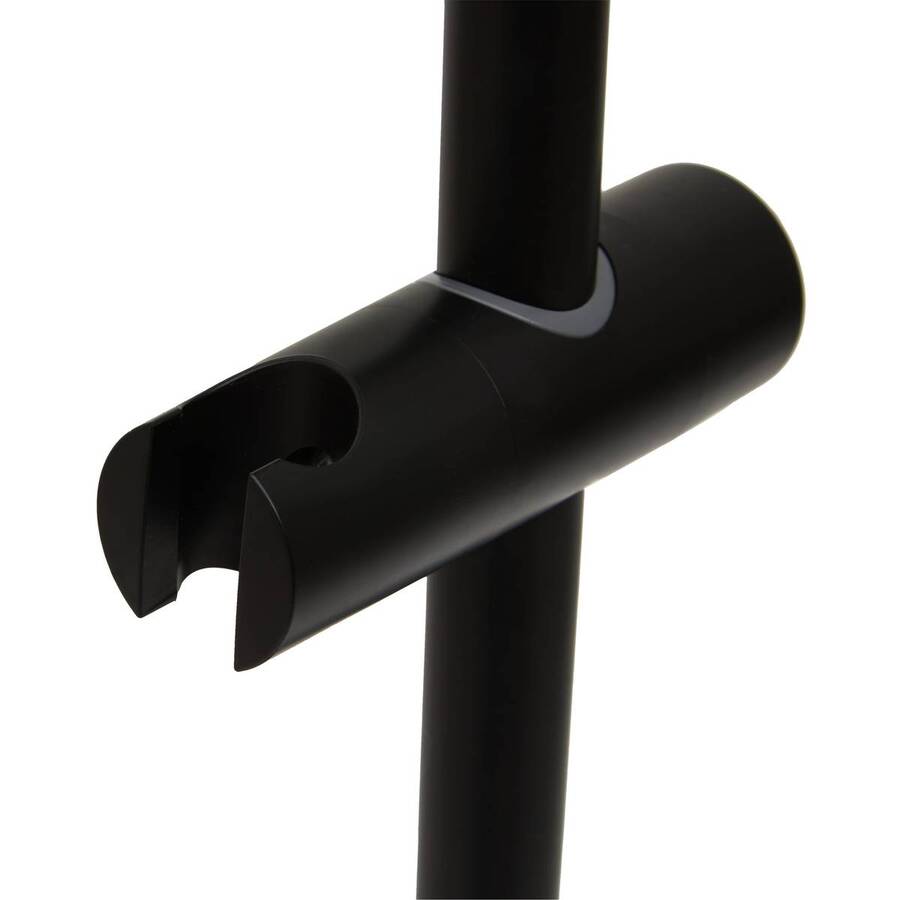 Colonne de douche, 3 pièces, h.73,5 cm, noir 