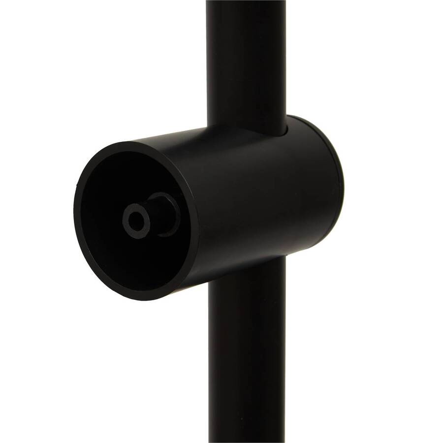 Colonne de douche, 3 pièces, h.73,5 cm, noir 