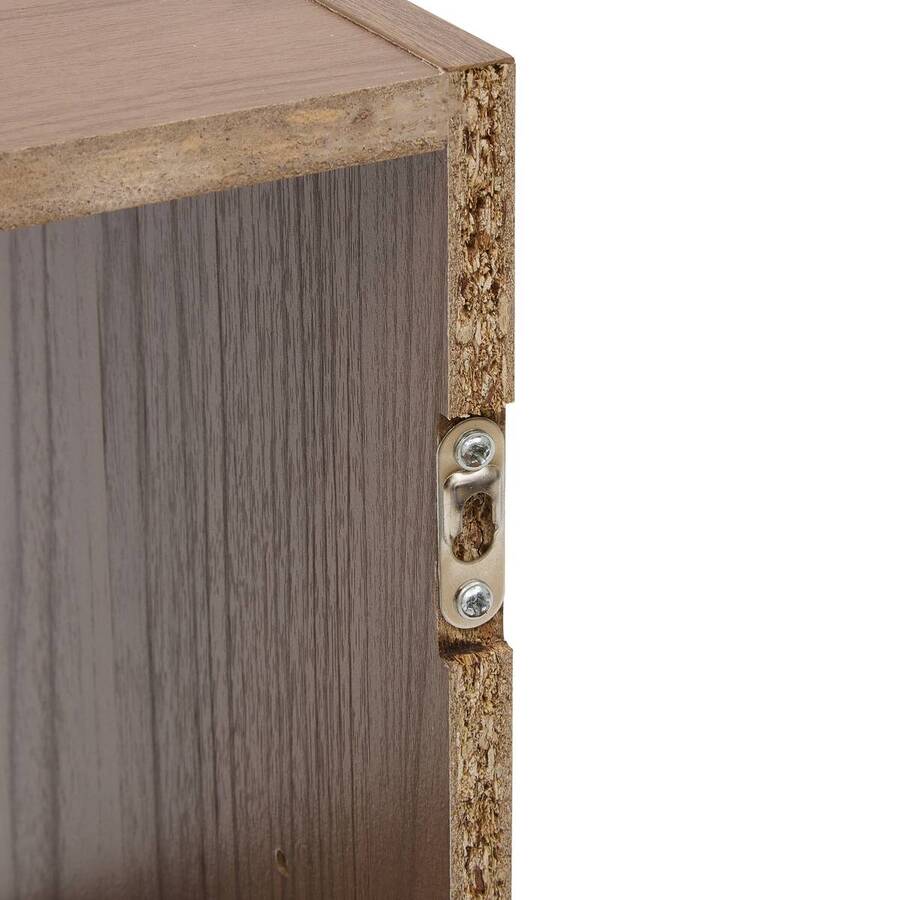 Étagère 1 case, marron Mix'n modul