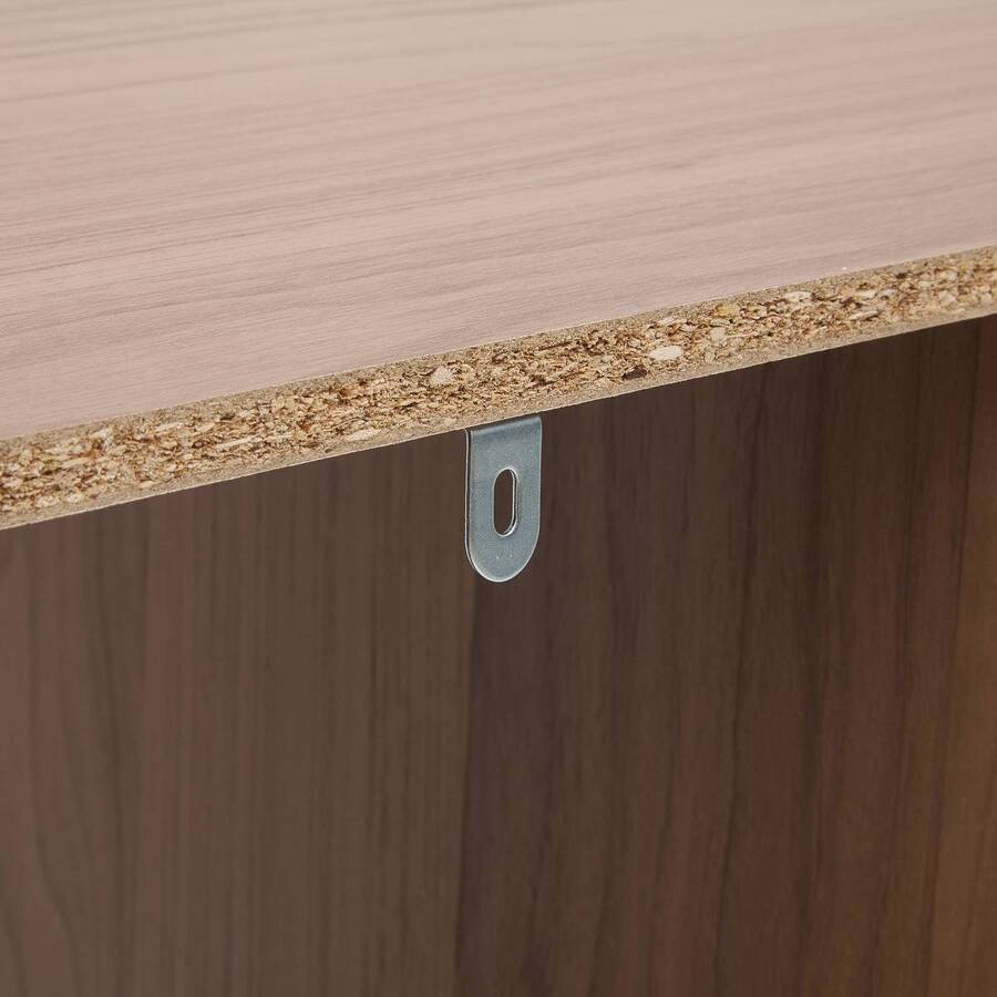 Étagère 9 cases, marron Mix'n modul