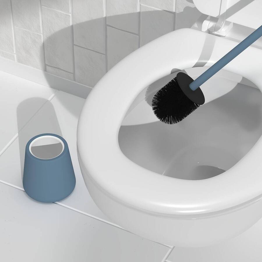Brosse wc, d.11,5 cm, bleu Colorama
