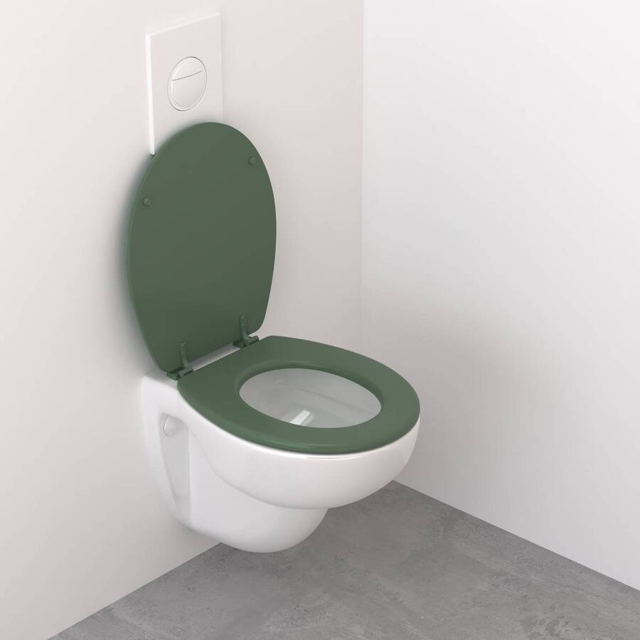 Abattant wc, ficus Colorama
