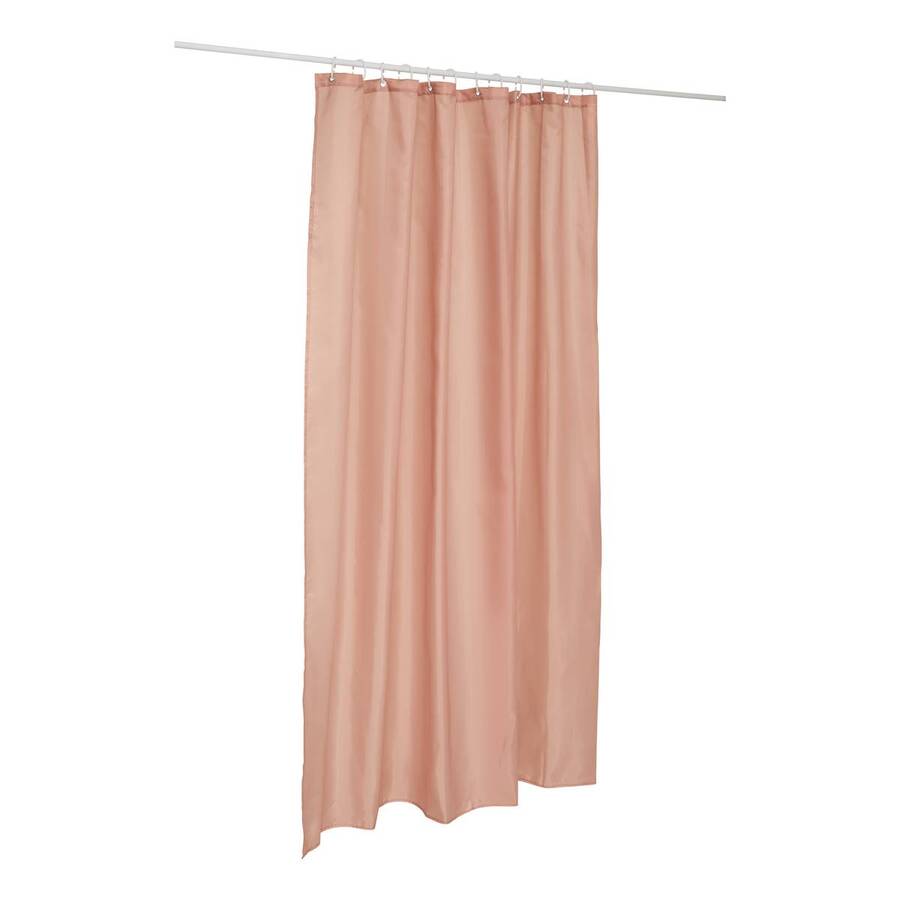 Rideau de douche, 180x200 cm, rose blush Colorama