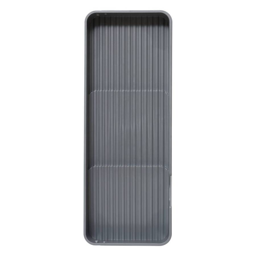 Support à épices extensible pour tiroir, 39,1x14,7 cm, gris Neo