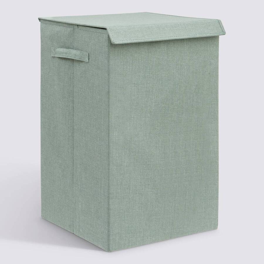 Corbeille à linge, 74l, vert céladon Colorama