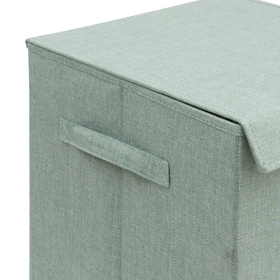 Corbeille à linge, 74l, vert céladon Colorama