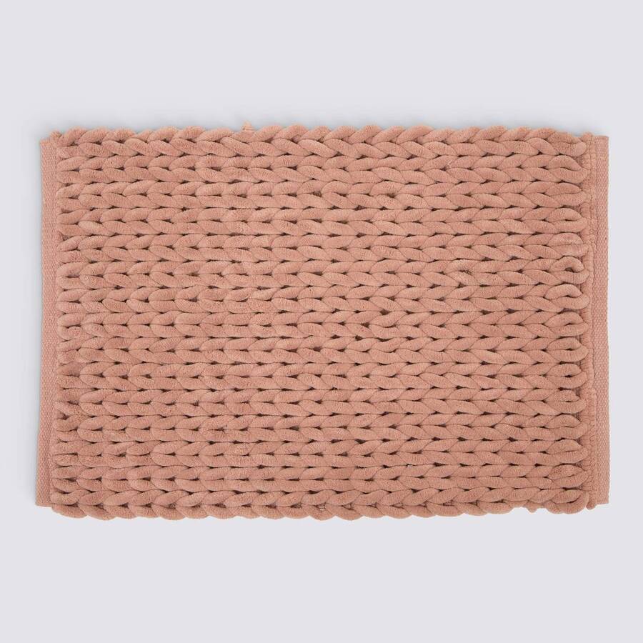 Tapis epais 75x50 blush color 