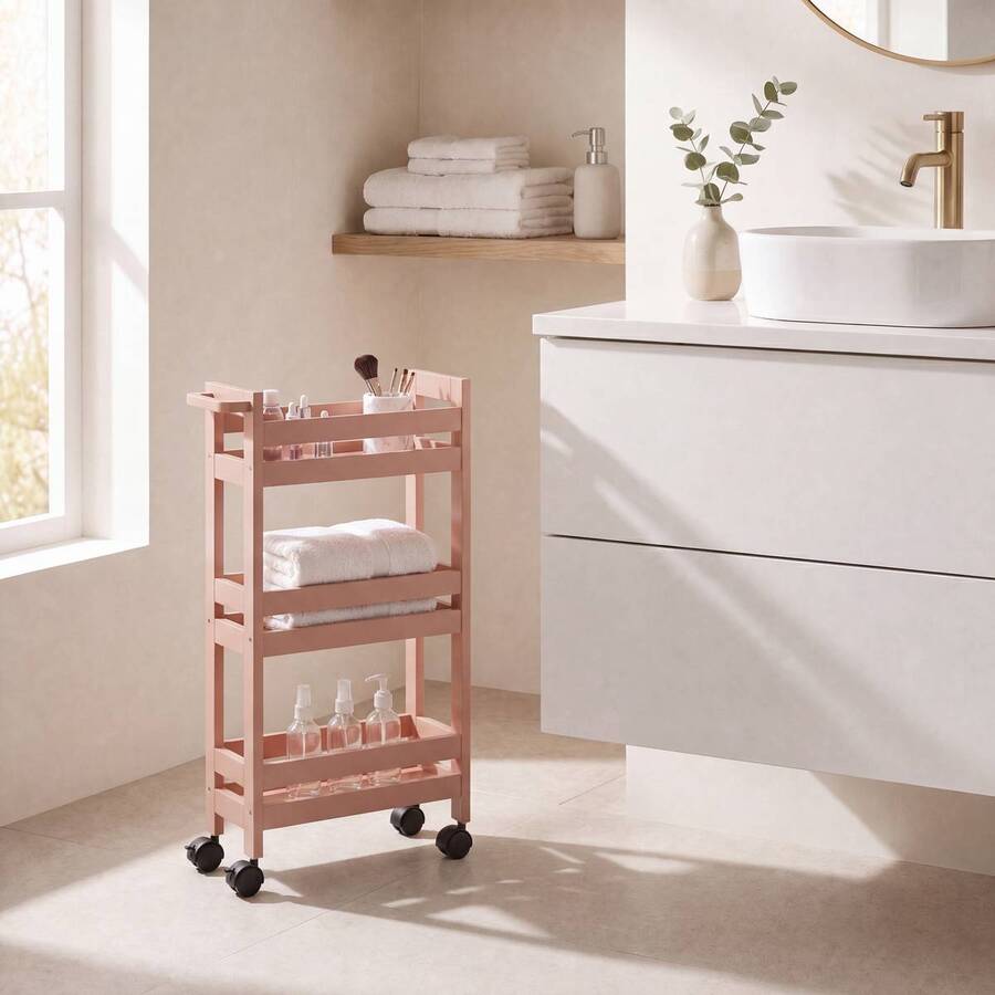 Desserte 3niv blush color 