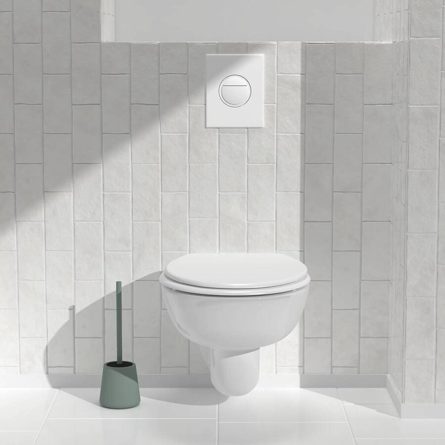 Brosse wc ficus rub color 