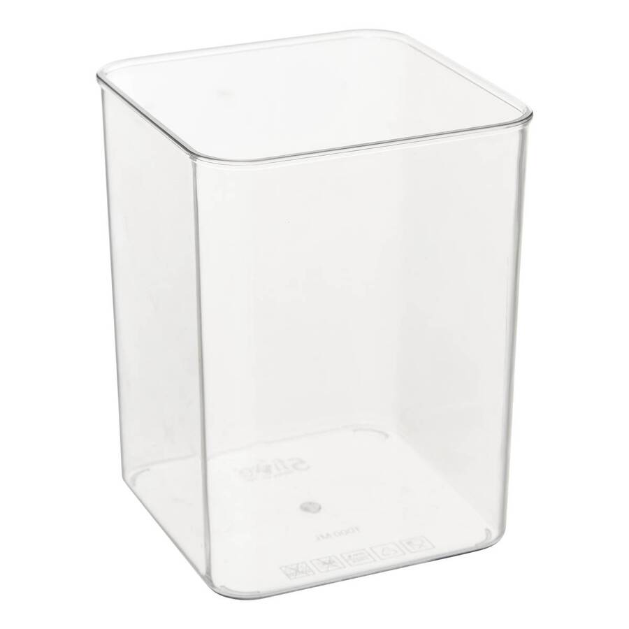 Boite carre bam/pet 1l eske 