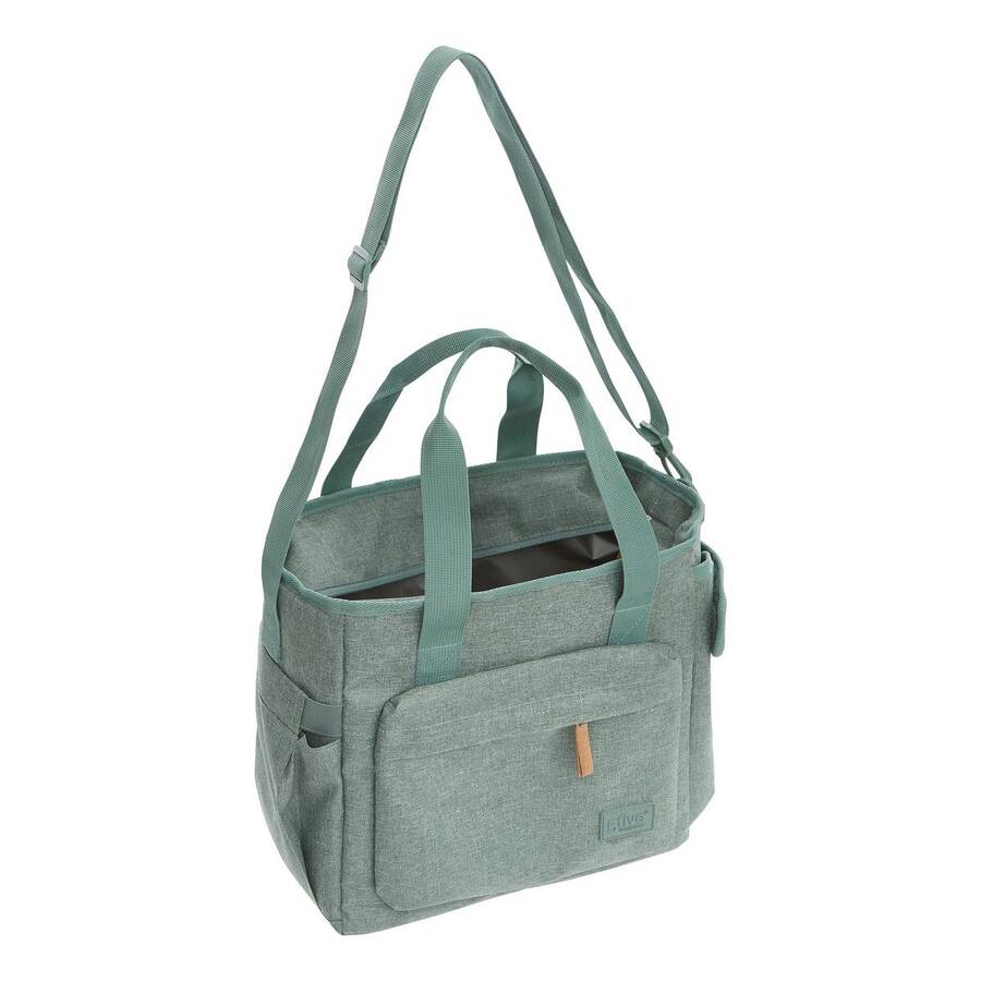Sac repas iso 12.5l poche vert 