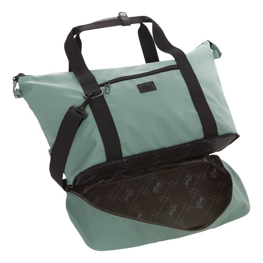 Sac weekend 40x30x20cm vert 