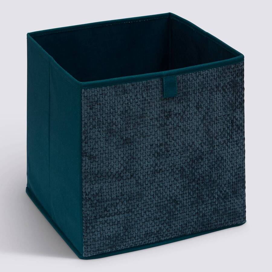 Boite rgmt 31x31 bleu velvy 