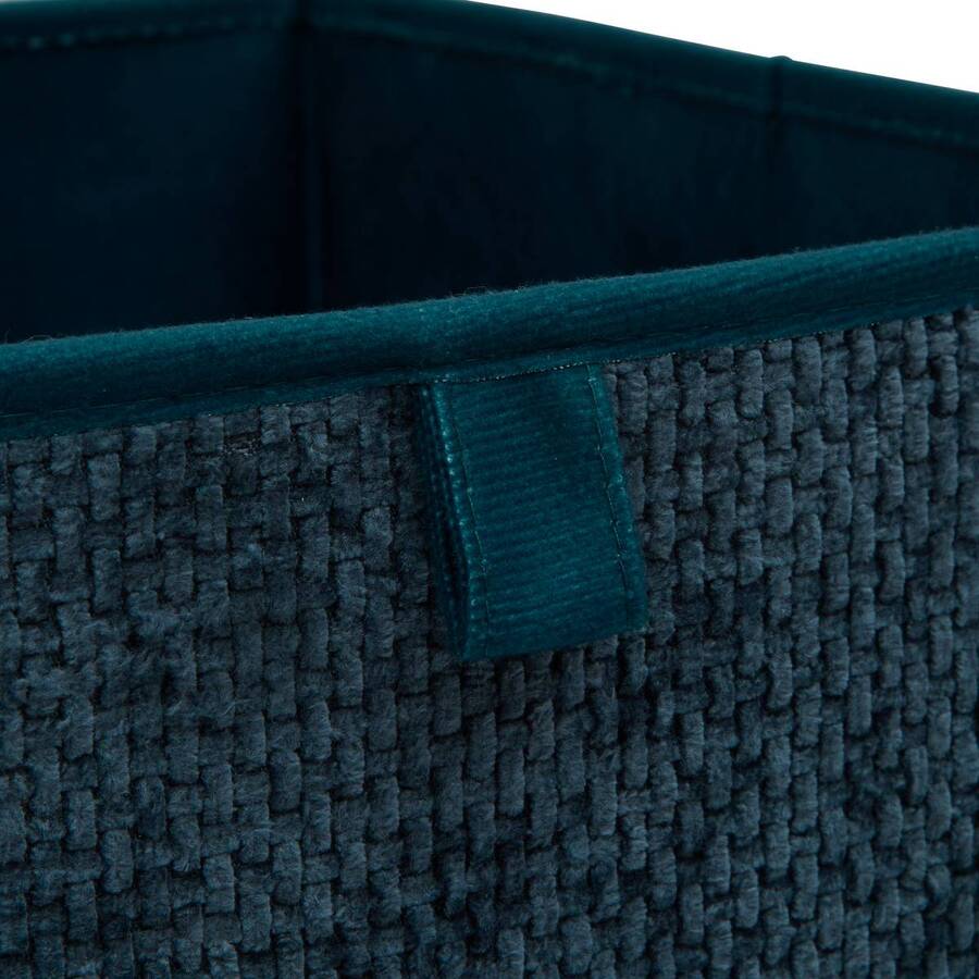 Boite rgmt 31x31 bleu velvy 