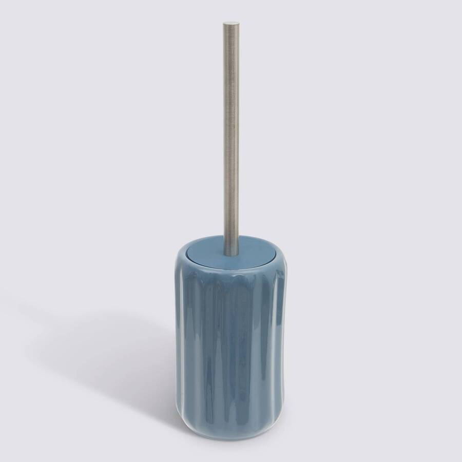 Brosse wc bleu suny color 
