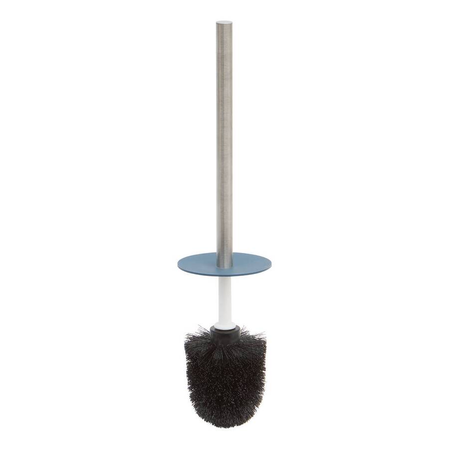 Brosse wc bleu suny color 
