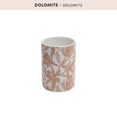 Porte-brosse à dents, d.7,6 x h.11 cm, dolomite, rose Bloom