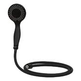 Colonne de douche, 3 pièces, h.73,5 cm, noir 