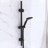 Colonne de douche, 3 pièces, h.73,5 cm, noir 