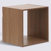 Étagère 1 case, marron Mix'n modul